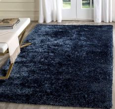 Artisan Blue Shaggy Bedroom Carpet